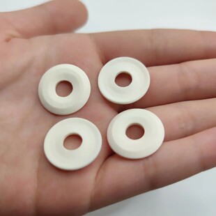 纺织厂夹线器夹纱器陶瓷张力片涨力片白色平磨片夹片过线器过纱片