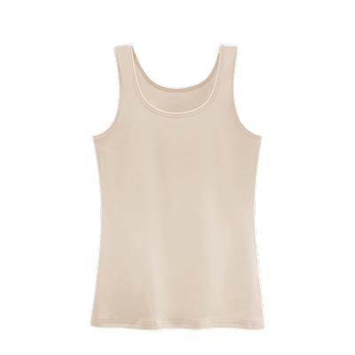 秋冬打底磨毛背心女