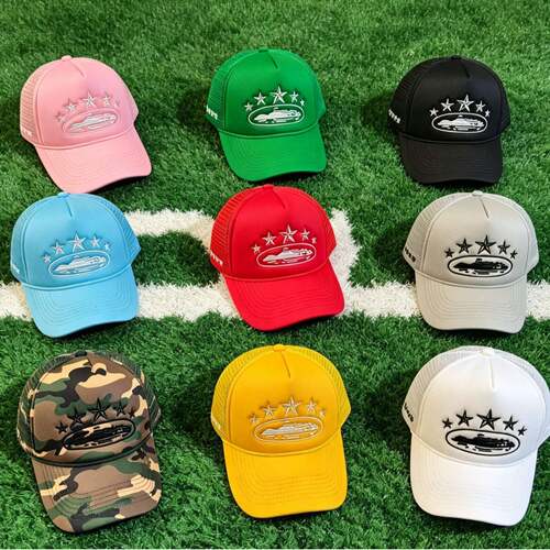 Corteiz 5 Starz Alcatraz Trucker美式货车帽2023新款卡 车司机