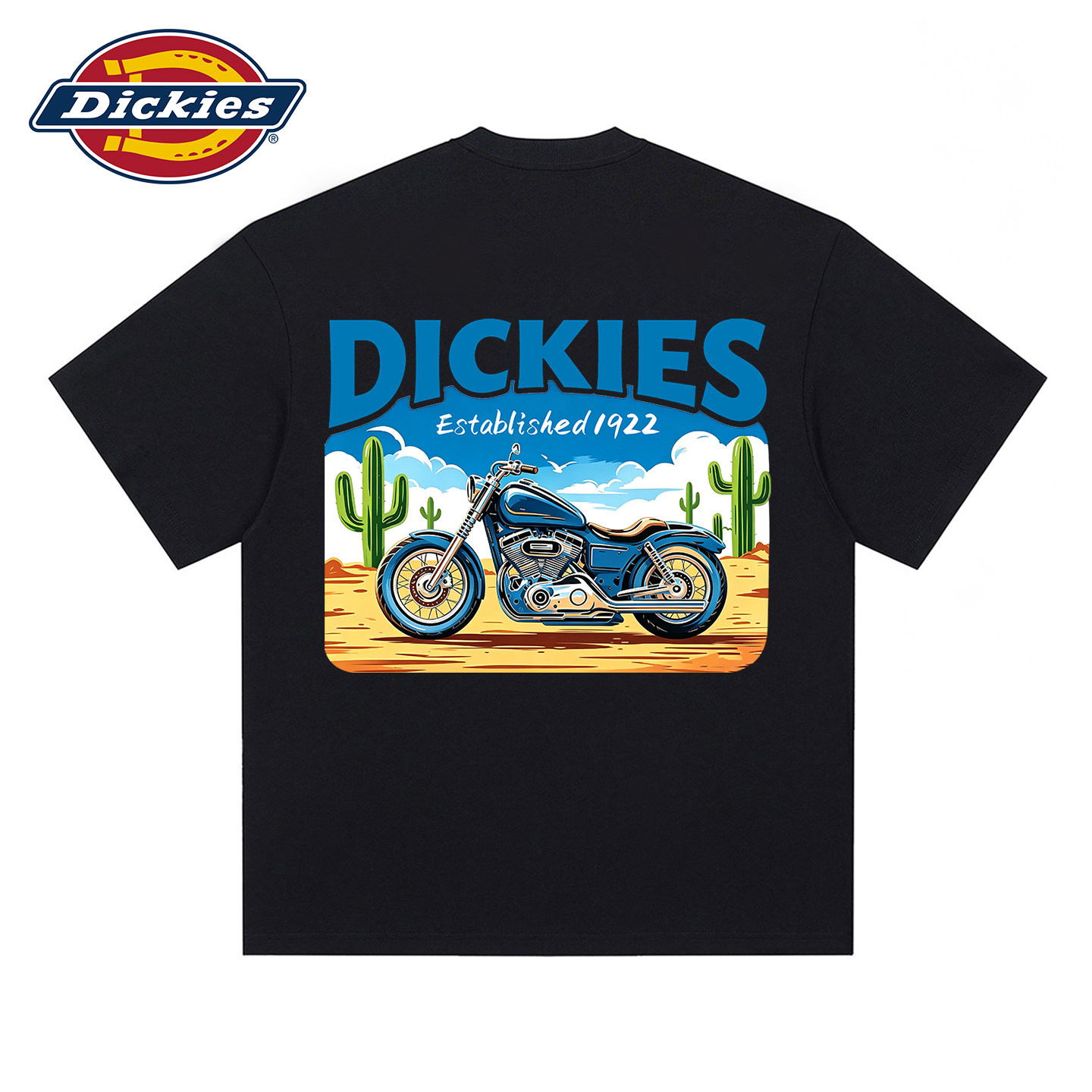 Dickies男士纯棉短袖t恤重磅体恤