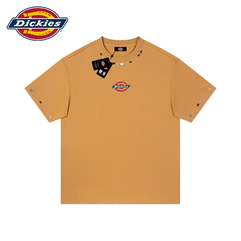 Dickies短袖t恤男士姜黄色上衣