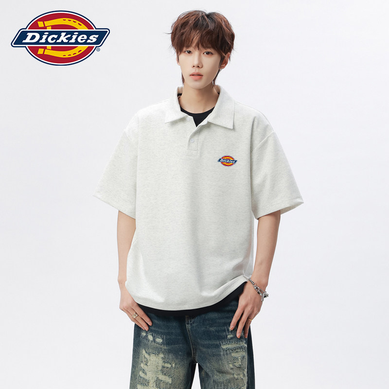 Dickies帝酷适短袖polo衫男士夏季2026新款潮牌痞帅风半袖t恤上衣