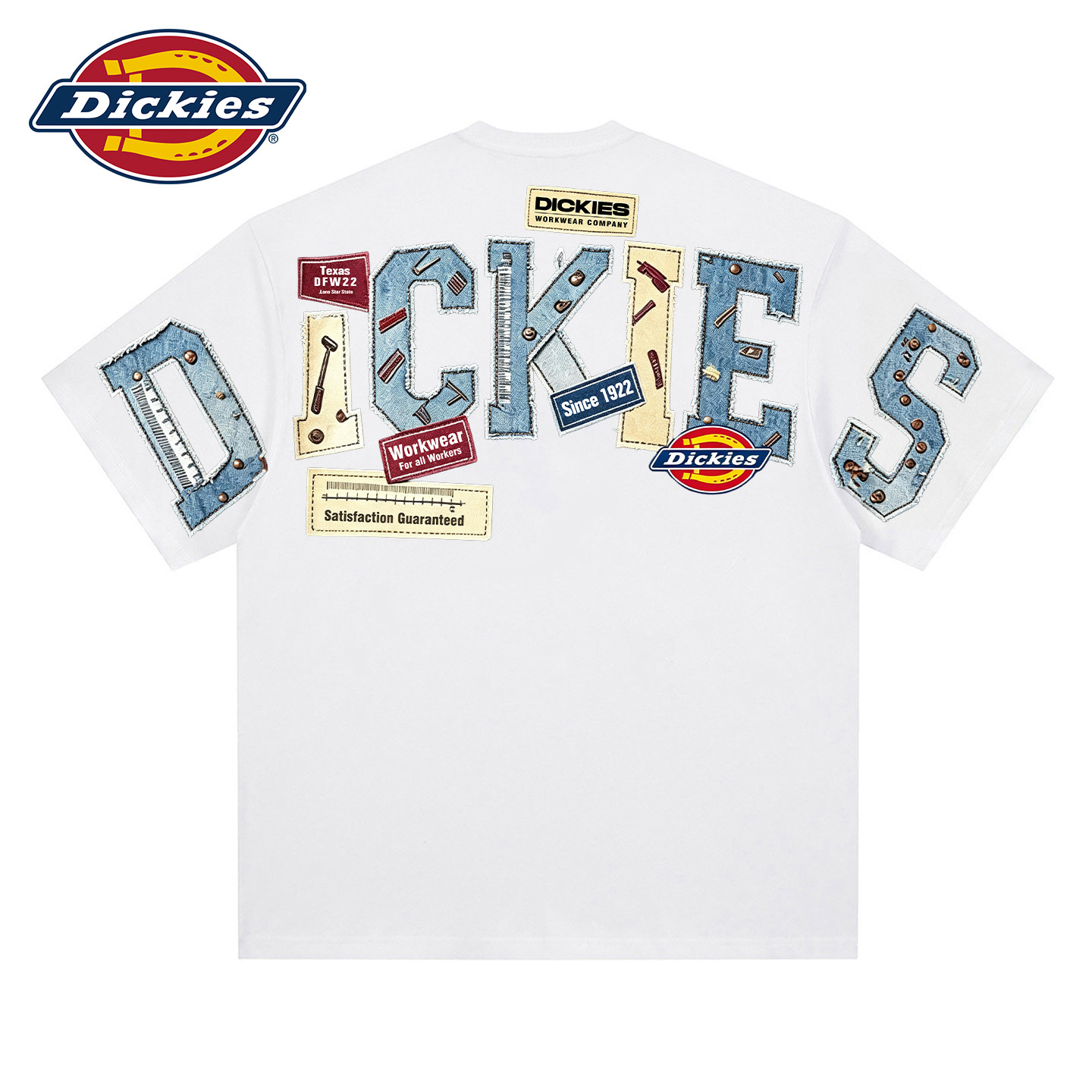 Dickies男士短袖t恤美式纯棉上衣