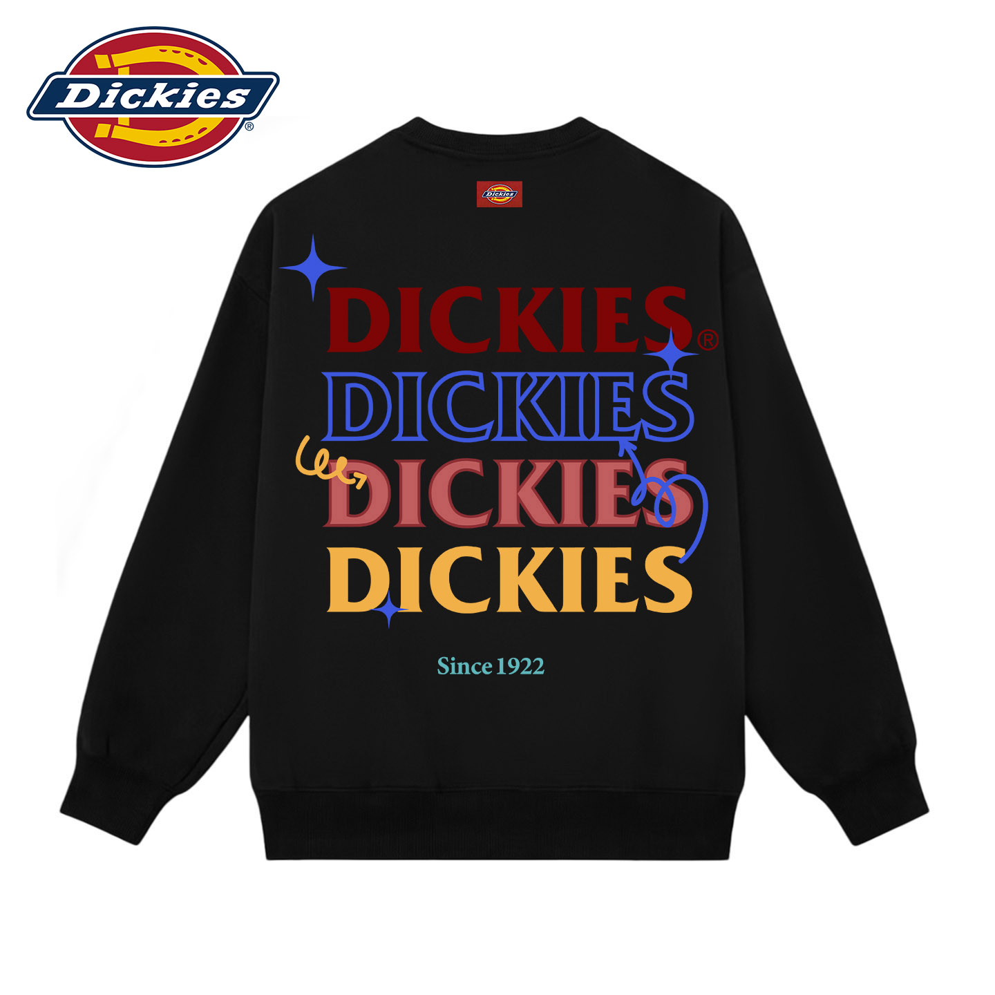 Dickies美式重磅卫衣男士打底衫
