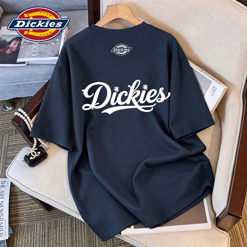 Dickies帝酷适纯棉短袖t恤男士夏季2026新款美式潮牌宽松版上衣服