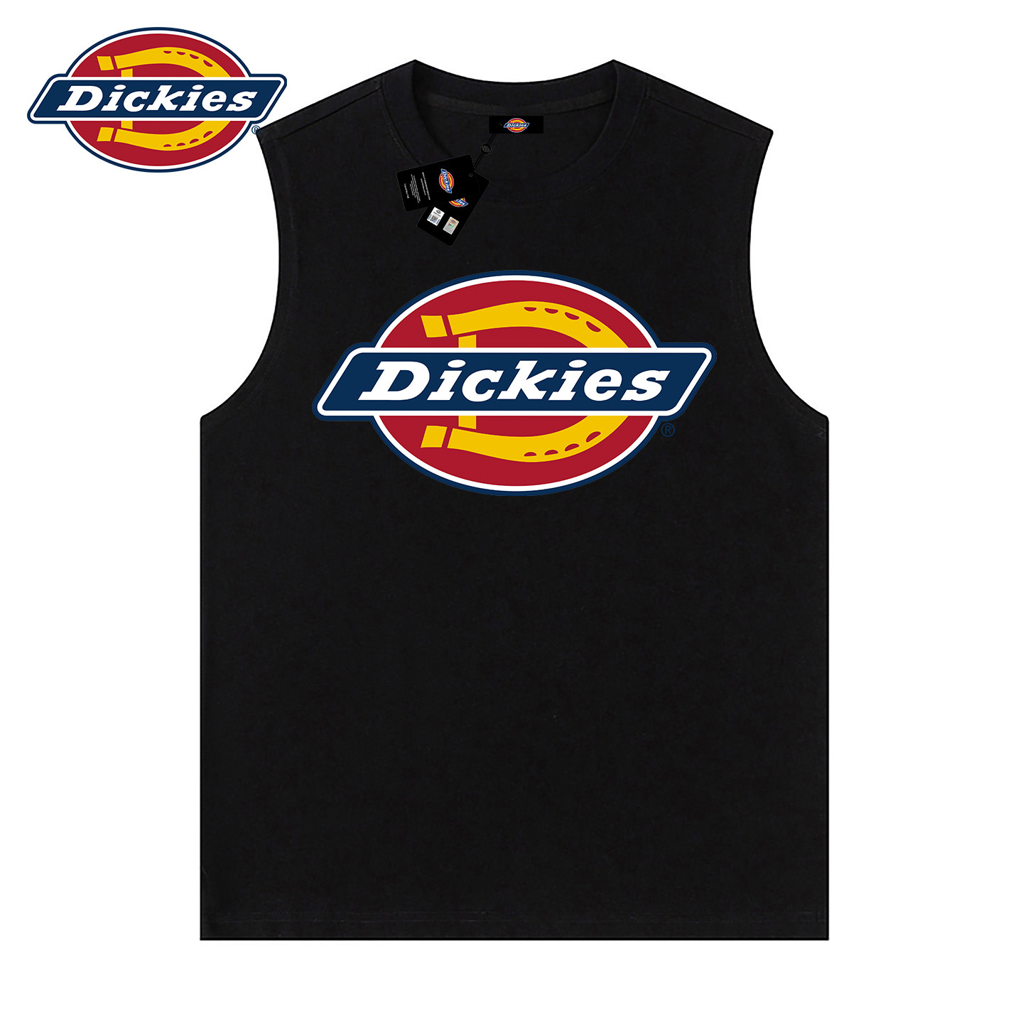 Dickies纯棉背心男士无袖上衣