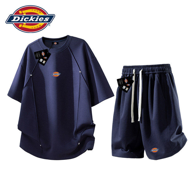Dickies帝酷适运动套装男士夏季2026新款高级感t恤短裤穿搭一整套