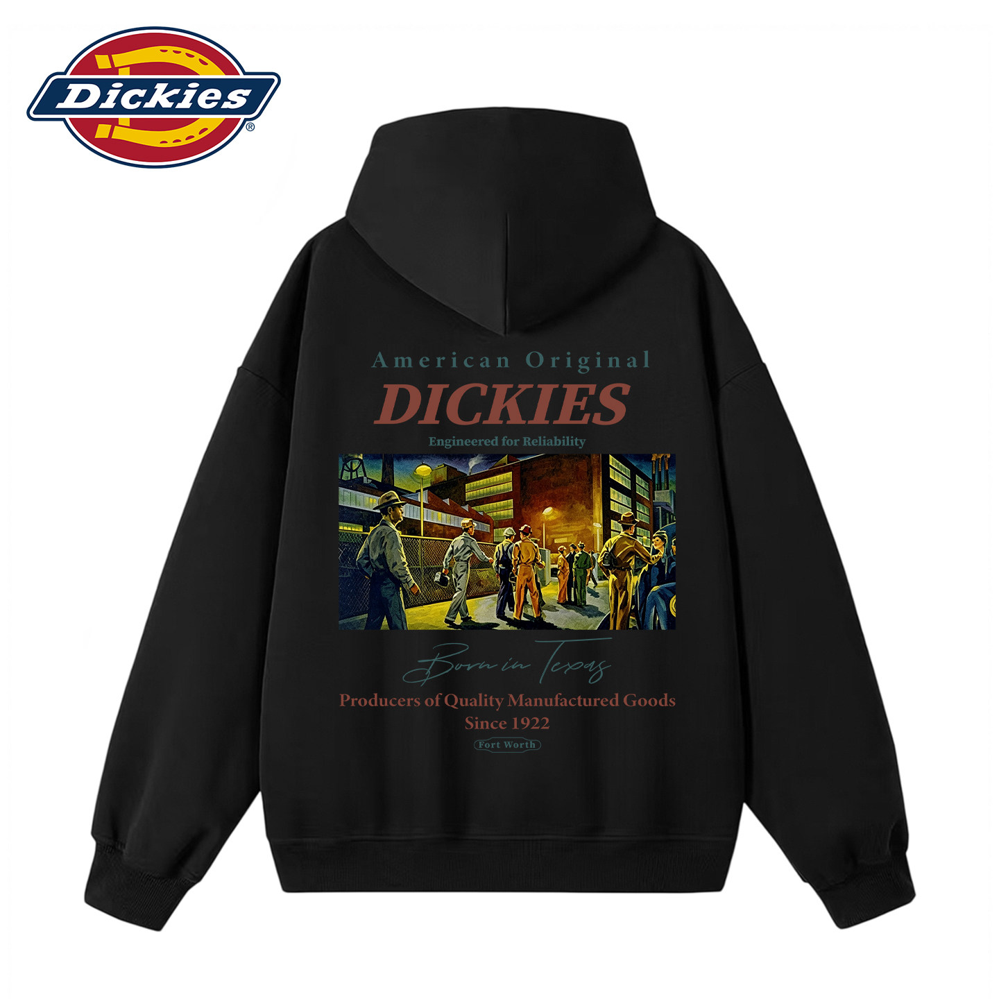 Dickies连帽卫衣男士复古风外套
