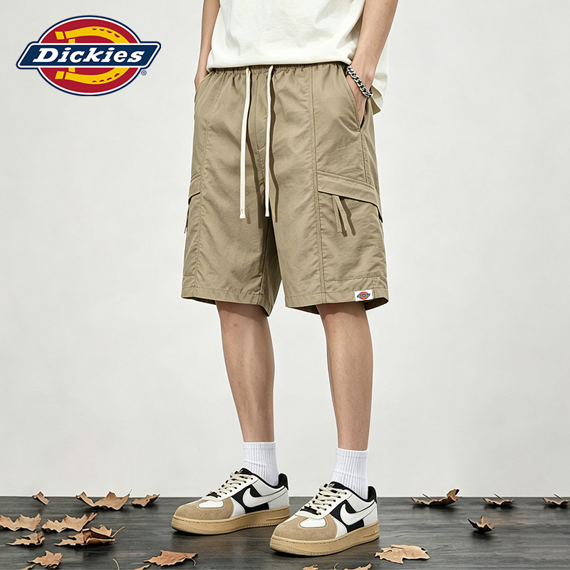 Dickies帝酷适冰丝裤子男款夏季2026新款工装短裤美式潮牌五分裤