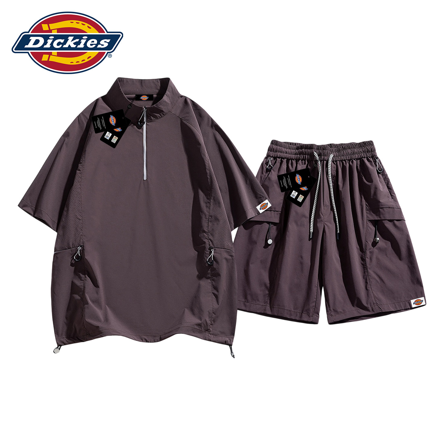 Dickies半拉链时尚套装男士
