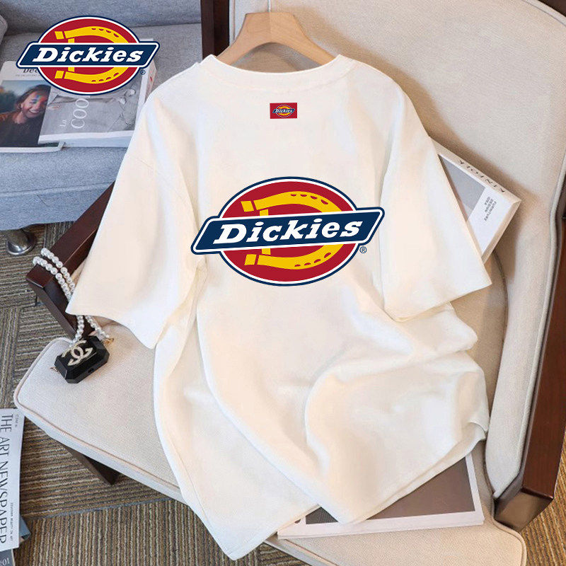 Dickies帝酷适纯棉短袖t恤女士夏季2026新款设计感上衣重磅体恤衫