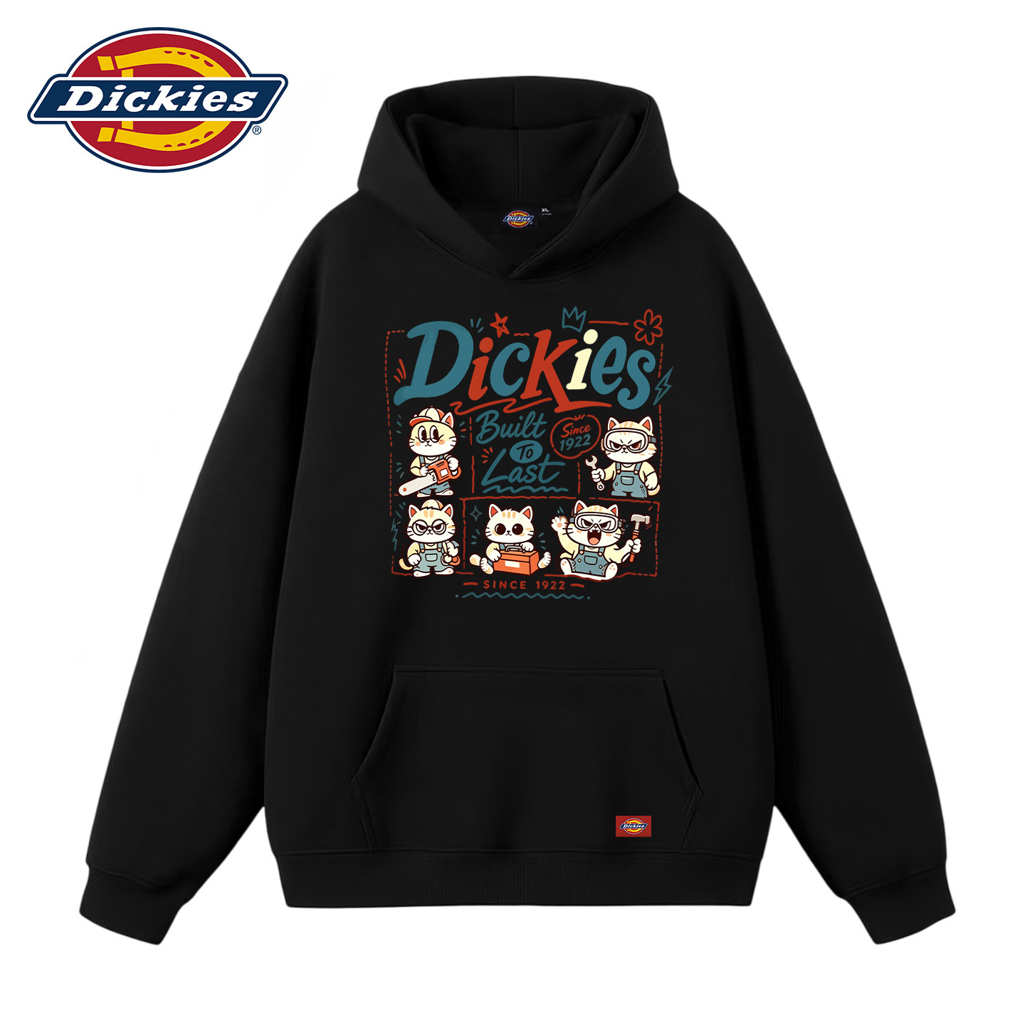 Dickies连帽卫衣男士潮牌打底衫