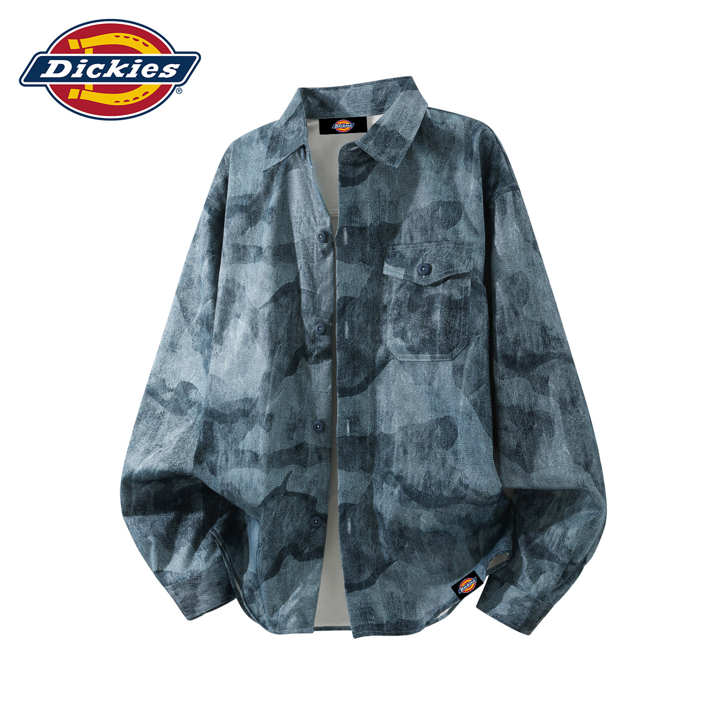 Dickies渲染长袖衬衫外套夹克男