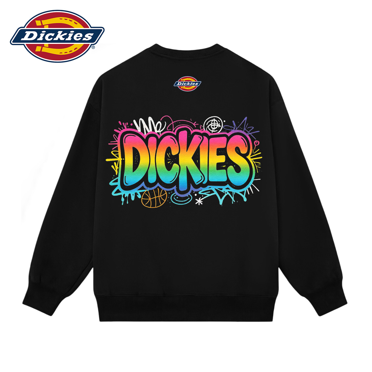 Dickies男士圆领卫衣重磅打底衫