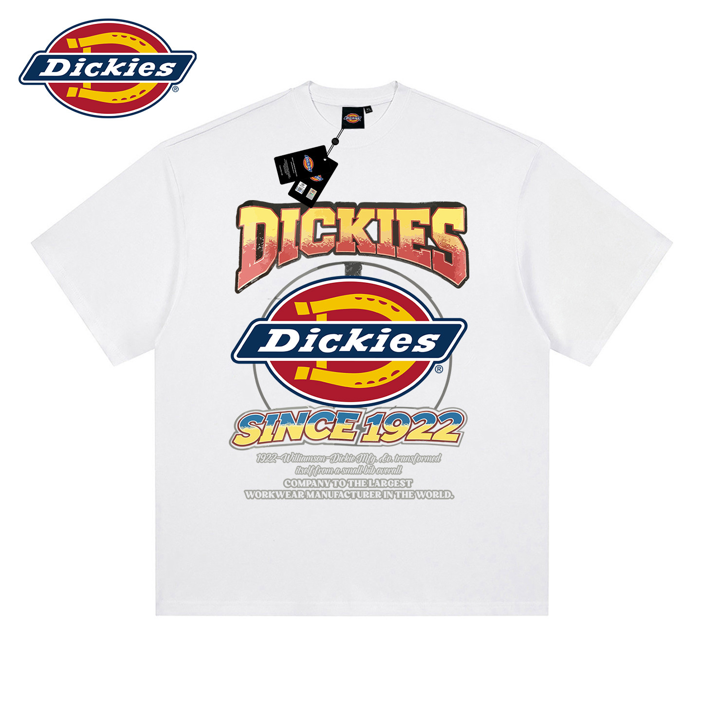 Dickies女士纯棉短袖t恤宽松上衣