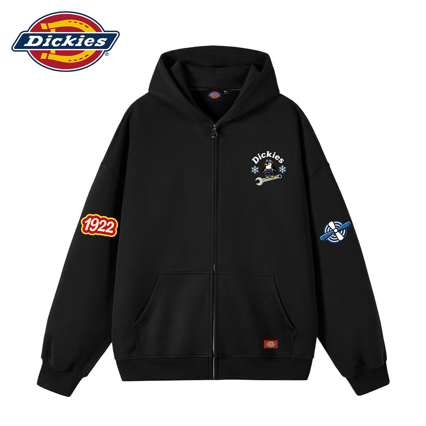 Dickies开衫卫衣男士连帽外套图片