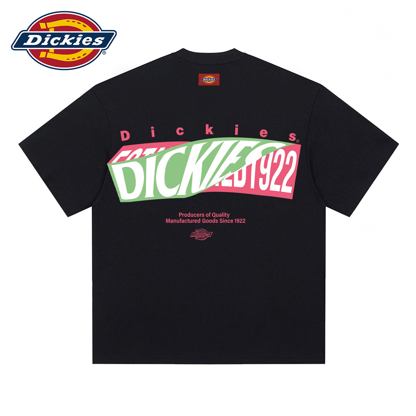 Dickies纯棉短袖t恤女士潮牌上衣