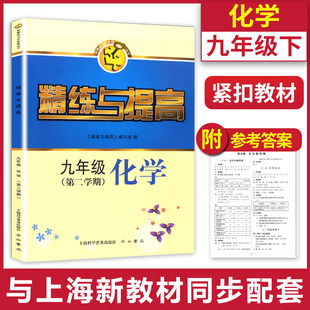 精练与提高 化学 九年级第二学期/9年级下 中西书局 上海沪教版初三化学同步辅导资料初中教材配套使用课后习题智慧学习步步高丛书