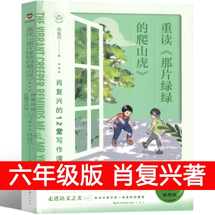 重读那片绿绿的爬山虎 肖复兴的12堂写作课 六年级课外书非老师推荐寒暑假非必读书籍少儿图书正版儿童读物6-7-8-12岁阅读人教版