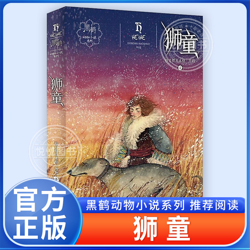 狮童黑鹤动物小说系列