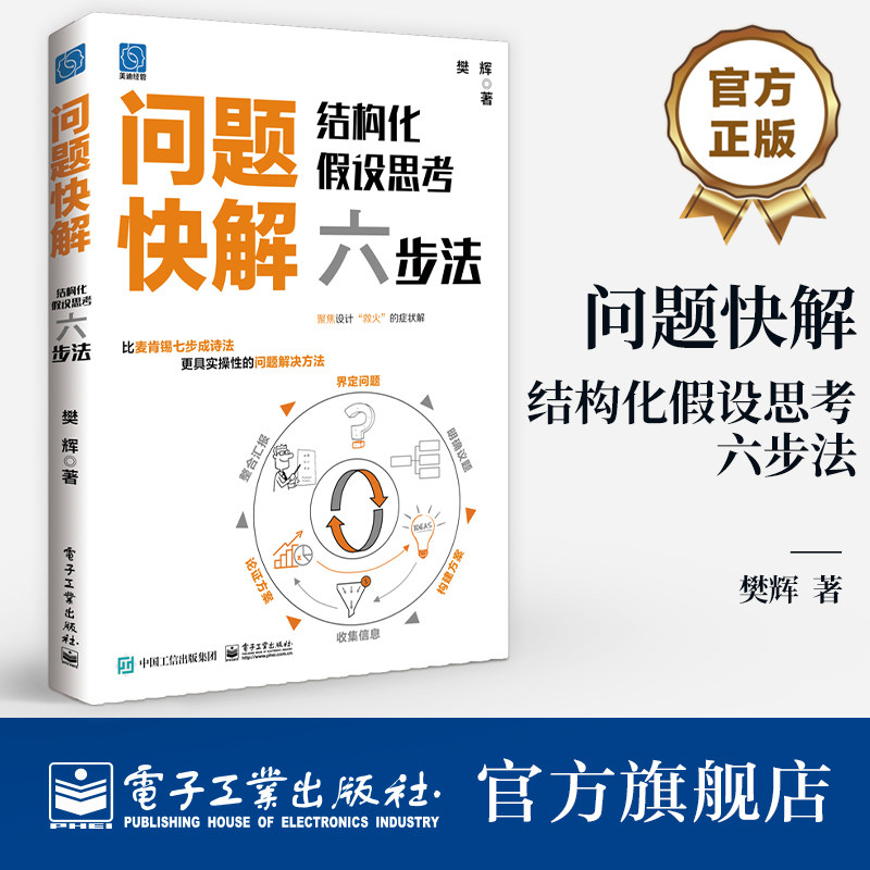 【官方正版】问题快解 结构化假设思考六步法 如何运用结构化思维和假设思考法 快速解决企业管理问题介绍书籍 樊辉 著 图书籍 - 实物图