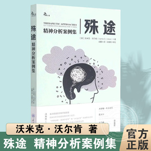 精神分析案例集 沃米克沃尔肯著 临床工作经验心理疾患 官方正版 书籍图书 心理咨询师系列 殊途 鹿鸣心理 心理学