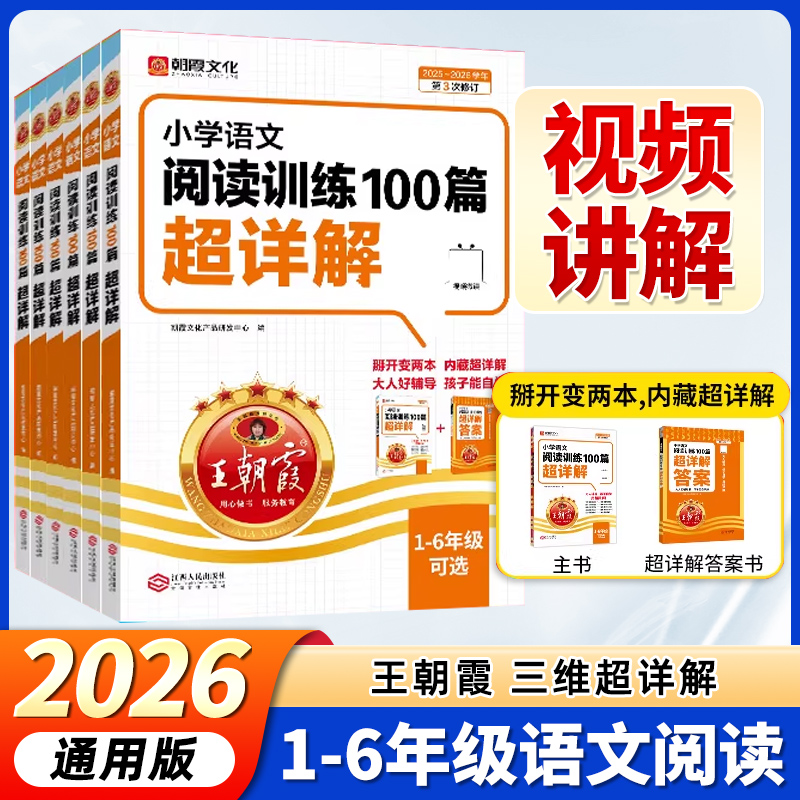 王朝霞阅读训练语文100篇超详解