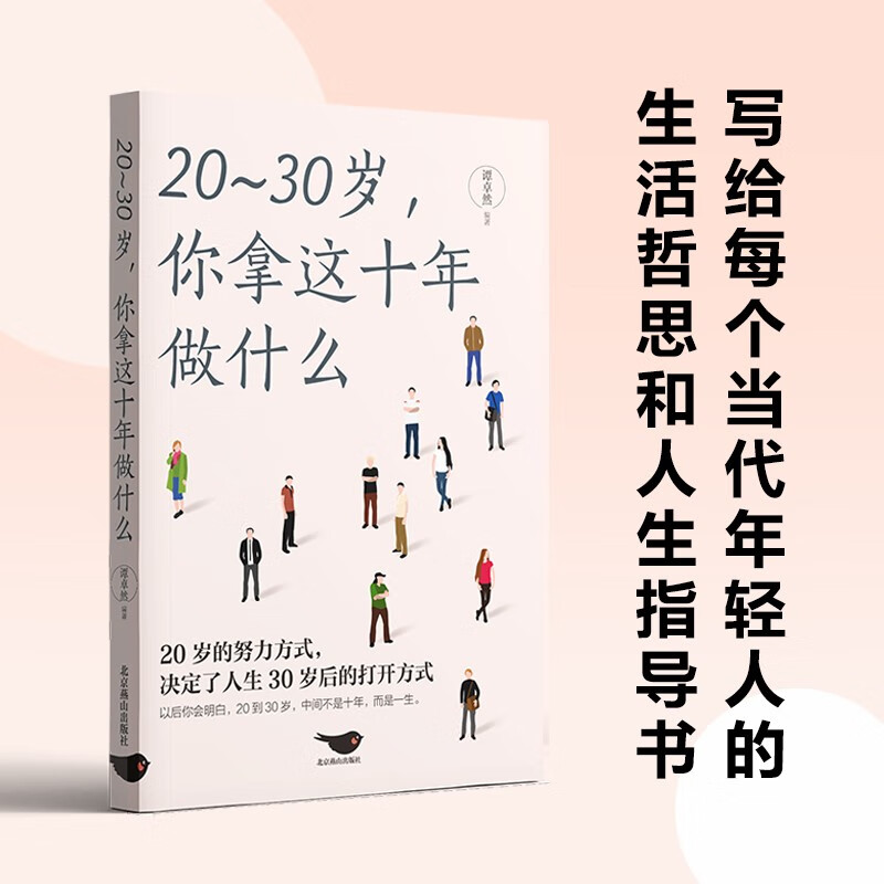 官方正版 20-30岁你拿这十年做什么写给每个当代年轻人的生活哲思和人生指导书 20岁的努力方式，决定了人生30岁后的打开方式书籍