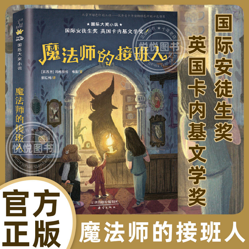 【官方正版】魔法师的接班人 小学生三五六8-12岁 四年级暑期课外非必读经典书目 大奖小说安徒生奖英国卡内基文学奖儿童魔幻童话怎么看?