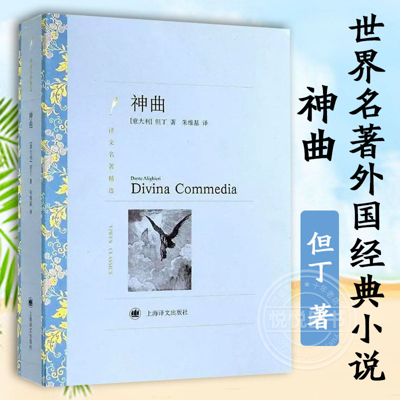 【译文名著精选】神曲 但丁著 朱维基译 世界名著文学小说外国名著