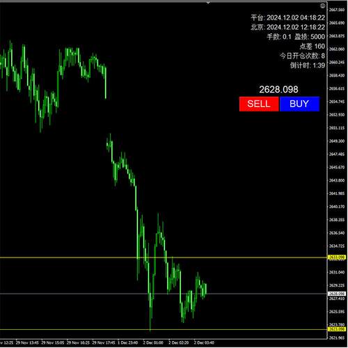 训练复盘半自动交易止损自动止盈MT45系统软件面板n99鹰猎交易EA