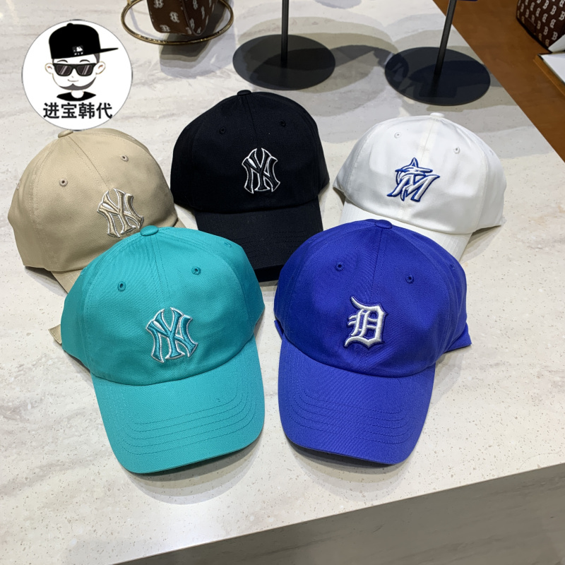 MLB帽子男女防晒鸭舌帽休闲