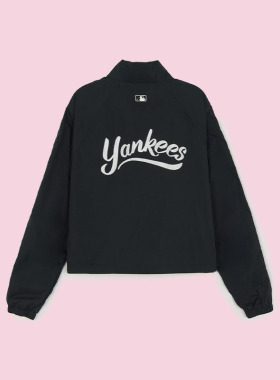 进宝家 韩国直邮MLB26年休闲学院风字母logo百搭时尚外套女 WJV01