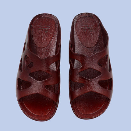 2025新款中老年女鞋塑料软底妈妈凉拖鞋居家防滑平跟老人奶奶鞋