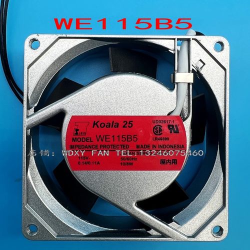 全新日本SERVO伺服 90*90*25MM 9025 115V 11/9W WE115B5散热风扇