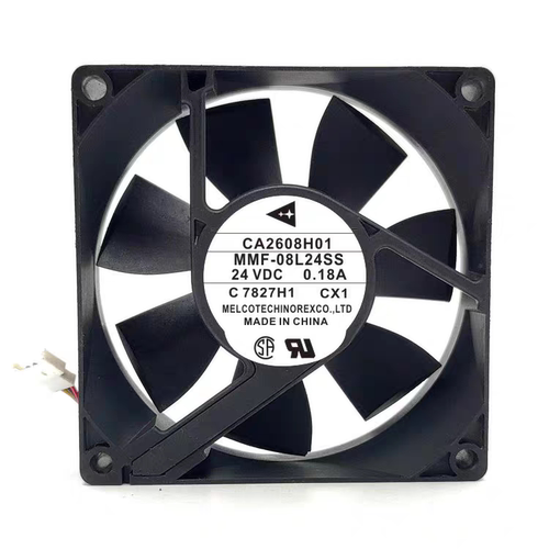 三菱 MMF-08L24SS CN2 8025 DC24V 0.18A电梯配件/变频器专用风扇