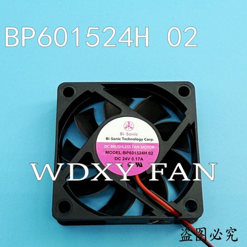 BP601524H 02 24V 0.17A 原装全新Bi-Sonic 80*80*25mm 散热风扇