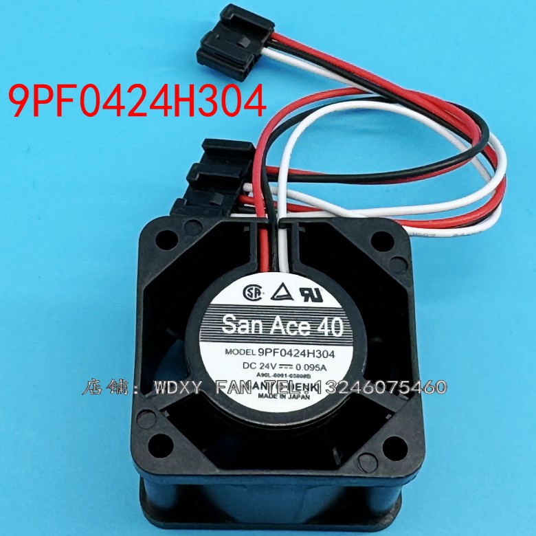 9PF0424H304全新SanAce40 A90L-0001-0580#B 24V FNUAC发那科风扇