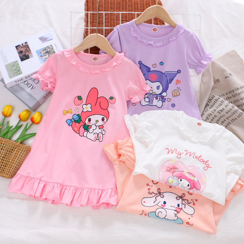 女童纯棉睡裙25春夏新款卡通家居服儿童小女孩宝宝短袖裙子连衣裙,童装/婴儿装/亲子装,家居裙/睡裙,淘宝优惠券,粉丝福利购,淘宝优惠卷