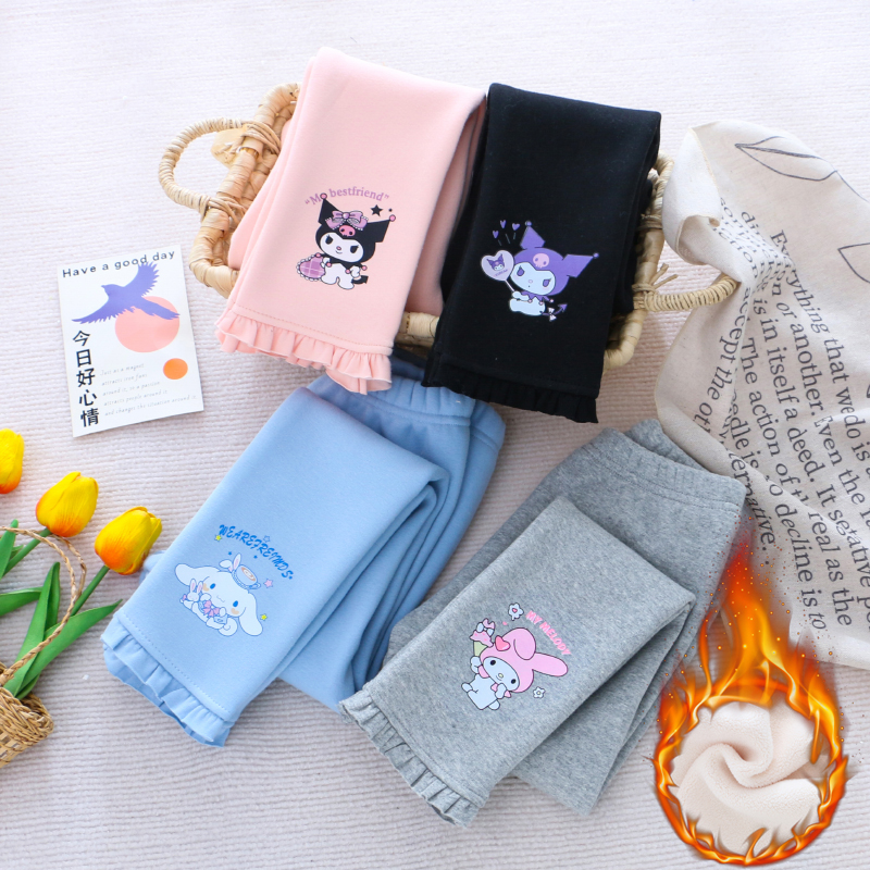 女童纯棉一体绒外穿打底裤冬季新款儿童装女孩宝宝加绒保暖长裤子,童装/婴儿装/亲子装,裤子,淘宝优惠券,粉丝福利购,淘宝优惠卷