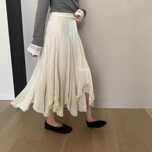 氛围感飘逸感叠层气质长款 Gary 宝藏Hers一勺甜2026春夏法式