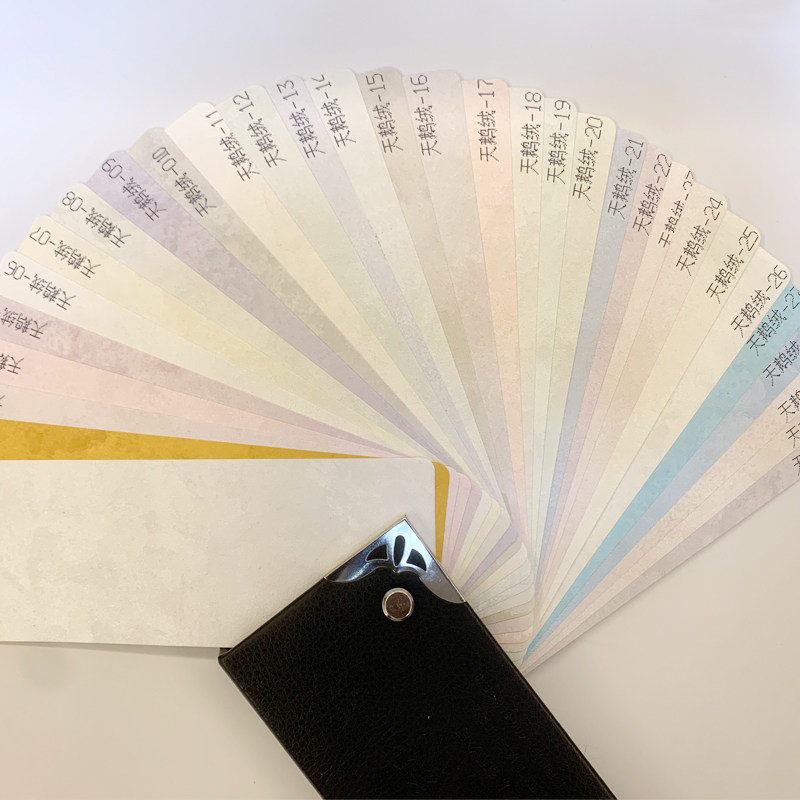 天鹅绒样册色卡艺术涂料施工样册图册艺术涂料工具样板册小样册