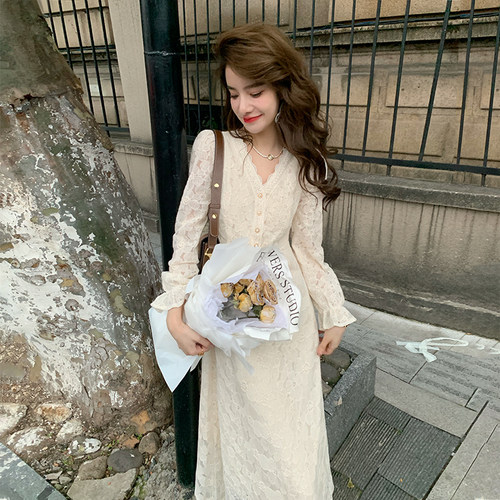 清新怡人法式复古蕾丝仙女