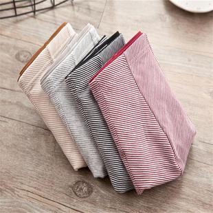 四角底裤 男士 莫代尔棉质透气简约运动青年潮男式 条纹内裤 平角裤