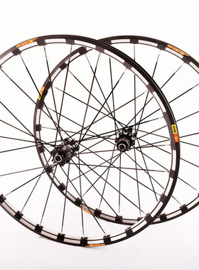 120响6爪培林花鼓六丁碟刹快拆桶轴山地自行车轮组26寸27.5寸29寸