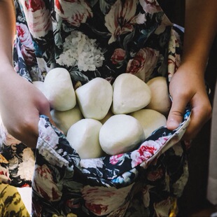 手工皂研磨皂羊奶糯米团子