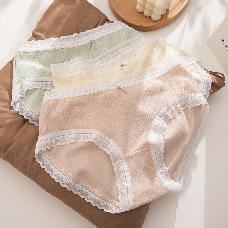 A级新疆纯棉少女风内裤女内印象
