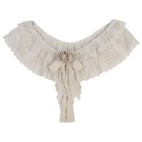 Gentle and limited until dusk, retro and elegant cla style Han elements jsk lace shawl headscarf set dress thumbnail 4