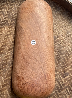 缅甸花梨木大果紫檀原木雕刻枕头实木无蜡无漆，一物一拍