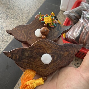 越南黄花梨挂牌吊坠降香黄檀原木料